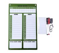 Baseball Dugout Whiteboard - Heavy Duty Erasable Training Board Magnetic Punch Site Planner | Softball Strategy Teaching Clipboard, Waterproof Training Tactics Board for Youth School League Betting