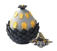 Baseball Egg Rotating Toy, 3D Printed With Animal Inside, 8x7.5cm, Interactive Fidget Puzzle, Hidden Surprise Design, For Kids Adults Classroom Prize Home Office Desk Shelf Birthday Gift