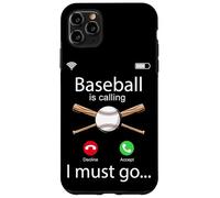 Baseball Fan Phone Display Baseball Is Calling I Must Go Case for iPhone 11 Pro Max