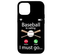 Baseball Fan Phone Display Baseball Is Calling I Must Go Case for iPhone 12/12 Pro