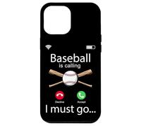 Baseball Fan Phone Display Baseball Is Calling I Must Go Case for iPhone 12 Pro Max