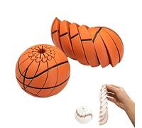 Baseball Fidget Ball, 3D-Printed Multi Texture Handheld Fidget Sphere,Multi Style Twistable Portable Omnidirectional Sensory Decompress Tool,Everyday Tool for Focus and ADHD (I)