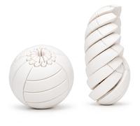 Baseball Fidget Ball Toy, 3D Printed Baseball Fidget Toy, Multi Style Twist able Portable Omnidirectional Sensory Decompress Tool,Portable Handheld Focus Ball for Teens & Adults (Volleyball)