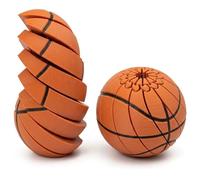 Baseball Fidget Ball Toy, 3D Printed Twist and Turn Stress Relief Desk Fidget, Portable Handheld Focus Ball Sensory Toys, Relieve Anxiety Fidgets Ball Sensory Puzzle for Teens & Adults (#5)