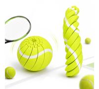 Baseball Fidget Ball Toy, 3D Printed Twist Baseball Fidget Toys, Relieve Anxiety Fidget Ball Sensory Puzzle, Portable Handheld Focus Ball for Teens & Adults (Tennis)