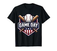 Baseball Game Day Fan Lover Player Coach Spectator Quote Fun T-Shirt