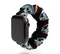 Baseball Game Day Scrunchies Watch Band Compatible with IWacth Series Replacement Strap 38mm/40mm
