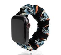 Baseball Game Day Scrunchies Watch Band Compatible with IWacth Series Replacement Strap 38mm/40mm