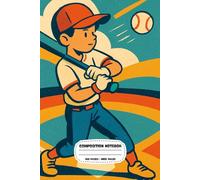 Baseball Gamer Composition Notebook: Boys Wide Ruled, Wide Ruled Schooling Notebook For Boys And Girls | 100 Pages | 6x9 inch