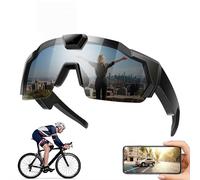 Baseball Glasses with Camera,Glasses 4K BaseballGlasses with Camera Smart Cameras Glasse for Men Women Sunglasses with Cameras,Hands-Free Recording for Cycling Hiking,32GB Memory Card