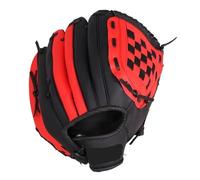 Baseball Glove Baseball Glove Handmade Softball Practice Equipment Size10.5/11.5 Inches Left Hand Mitten(Red,11.5 Inch)