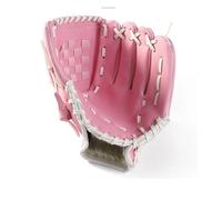 Baseball Glove For 9.5-12.5 Inch, Outfield Training Mitt, Premium Synthetic Leather For Baseball & Softball Use(Pink,9.5 inches)