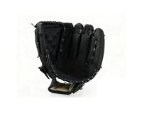 Baseball Glove For Adults & Youth 9.5-12.5 Inch Training Outfield Mitt Premium Synthetic Leather Baseball Softball Glove(Black,12.5 inches)