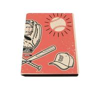 Baseball Glove Notebook A5, Pu Leather A5 Notebooks, Lined Paper Student Notebook 180Pages/90Sheets, Workbook for Writing, Notepads for Study, Office Paper Products Journal Diary