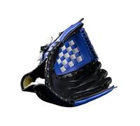 Baseball Glove, Softball Glove 1Pcs Baseball Gloves Softball Practice Equipment Size 9.5/10.5/11.5/12.5 Left Hand For Kids/Adults Man Woman Outdoor Training(Black blue,11.5in For Teenager)