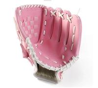 Baseball Glove Softball Practice Equipment Outdoor Sport Left Hand Adults Man Woman Training for Baseball(Pink 11.5in)