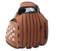 Baseball Glove Softball Practice Equipment Size Outdoor Sport Left Hand Man Woman Training for Baseball(Brown 11.5in)