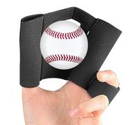 Baseball Glove - Training Glove with Finger Inserts, Durable Exercise Equipment for Improved Grip and Control | Ideal for Fielding, Pitching, Batting Cage and Warm-up Exercises