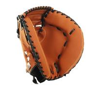 Baseball Glove Wear-Resistant Baseball & Softball Glove - Catcher and Fielding Design for Youth and Adults(Brown)