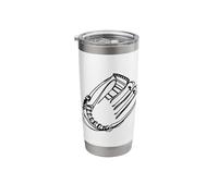 Baseball Gloves Drawing Stainless Steel Insulated Tumbler