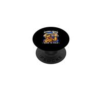 Baseball Golden Born To Field PopSockets Adhesive PopGrip