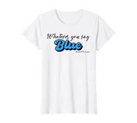 Baseball Grandma Sarcasm Whatever You Say Blue Wrong Call T-Shirt