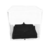 Baseball Halter, Acrylic Stand with Acrylic Base - Display Case for Baseball Hats | Für Außensport Zuhause Signierte Teams Studios Wohnzimmer Kommerzielle Fenster Wettb