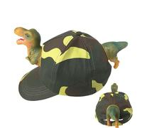 Baseball Hat for Children,Cute Dinosaur Baseball Hat for Boys | Casual Wear Sun Protection Fashion, Trendy Costume for Birthday Halloween Camping Zoo Trip