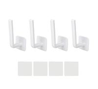 Baseball Hat Hanger Hook ABS Display Fixation Wall Mounted White Bag Hook for Beauty Salon Home
