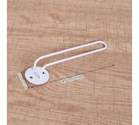 Baseball Hat Holder, Wall-Mounted L-Shaped Hooks Rack, Space-Saving Organizer for Caps