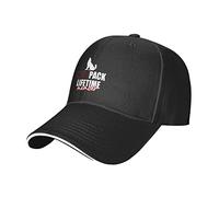 Baseball Hat Wolf Pack Lifetime Member Baseball Hat Breathable Sandwich Baseball Cap Adjustable Hiking Hat, for Beach, Golf, Outdoor