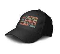 Baseball Hats for Men Funny You Can't Buy Happiness But Can A Corvette Casquette Funny Baseball Caps for Men Dad Gifts