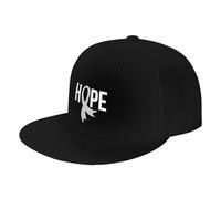 Baseball Hats Hope Brain Cancer Running Hat Women Casual Snapback Hats, for Fishing, Hunting, Golf, 55-59cm