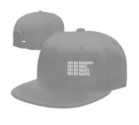 Baseball Hats Not My President Not My Voice Running Hat Youth Adjustable Outdoor Hats, for Fishing, Hunting, Beach, 55-59cm