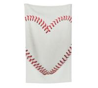 Baseball Heart Pattern Ball Pattern,Throw For Couch Chairs,Blanket Warm Plush Throw Blanket for Bedding and Travel 30 x 50 inches