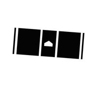 Baseball Hitting Mat Baseball Hitting Batting Mat for Beginner Friends Adults with Antislip Backing Softball Pitching(Black)