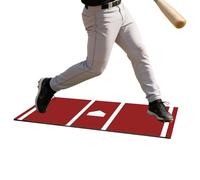 Baseball Hitting Mat - PU Silicone 135x30cm | Anti Slip Baseball Swing Training Mat Softball Practice Pad For Pitching Hitting Drill | For Home Backyard Gym Indoor Outdoor Sports Use