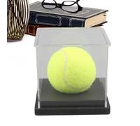 Baseball Holder - Baseball Stands For Display | Transparent Acrylic Dustproof Toy Cabinet For Tennis | Softball Sports Collectors Game Room Bedroom Fan Dad Men