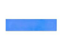 Baseball Home Plate Set with Durable Rubber Pitching Rubber for Training and Practice, 16.34x7.87in (Blue)
