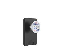 Baseball Home Plate Social Club Funny Cute Bow Pitches PopSockets PopWallet for MagSafe