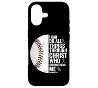 Baseball I Can Do All Things Through Christ Case for iPhone 17