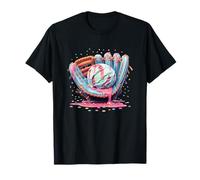 Baseball Ice Cream Drip Shirt Youth Respect The Drip T-Shirt