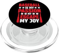 Baseball Is My Passion My Escape My Joy PopSockets PopGrip for MagSafe