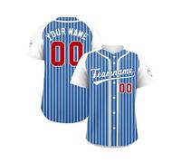 Baseball Jersey Custom Breathable Sports T-Shirts Personalised Name Number Team Name Logo Training Jerseys Baseball Uniform Moisture Wicking for Men Women Youth Kid