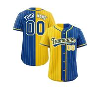 Baseball Jersey Custom Breathable Sports T-Shirts Personalised Namen Number Team Name Logo Training Jerseys Customise Quick Dry Baseball Uniform Active Tops Men Women Youth 36