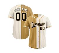 Baseball Jersey Custom Breathable Sports T-Shirts Personalised Namen Number Team Name Logo Training Jerseys Customise Quick Dry Baseball Uniform Active Tops Men Women Youth 17