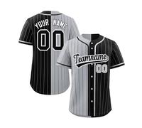 Baseball Jersey Custom Breathable Sports T-Shirts Personalised Namen Number Team Name Logo Training Jerseys Customise Quick Dry Baseball Uniform Active Tops Men Women Youth 15