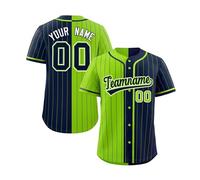 Baseball Jersey Custom Breathable Sports T-Shirts Personalised Namen Number Team Name Logo Training Jerseys Customise Quick Dry Baseball Uniform Active Tops Men Women Youth 21
