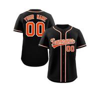 Baseball Jersey Custom Stitched/Printed Sports T-Shirts Personalised Namen Number Team Name Logo Jerseys Customise Baseball Uniform Moisture Wicking Active Tops Men Women Youth 4