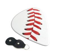 Baseball Lace Close Up Guitar Pickfor Pickups For Acoustic Electric Guitar Bass Ukulele
